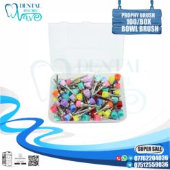 100 PCS/BOX Dental Prophy Brushes Colored