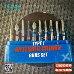 Crown Preparation For Anterior Teeth Type 1 Set
10/Kit