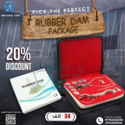 RUBBER DAM INSTRUMENTS KIT & Rubber Dam Sheets Package Offer
