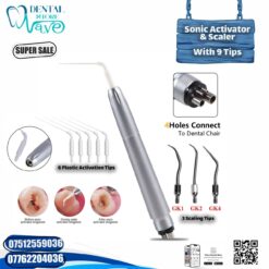 Sonic Activator With 3 Scaling Tips And 6 Activation Tips