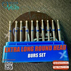 Extra Long Round Head Kit Burs Set
