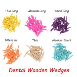 Dental Wooden Wedges - 50 PCS/BOX