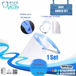 Dental Face Shields with 10 Plastic Protective Films