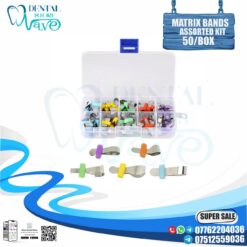 Dental Sectional contoured Metal Matrix Bands Retainerless Locker 50 PCS/Box