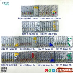 Cicada Rotary Files - Taper 06 Files