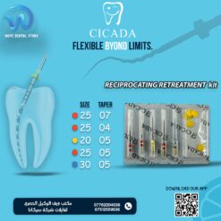 Cicada Rotary Files - Reciprocating Retreatment Kit