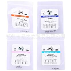 Dental Orthodontic Bondable Buccal Tube 1st 2nd Molar MBT/Roth
